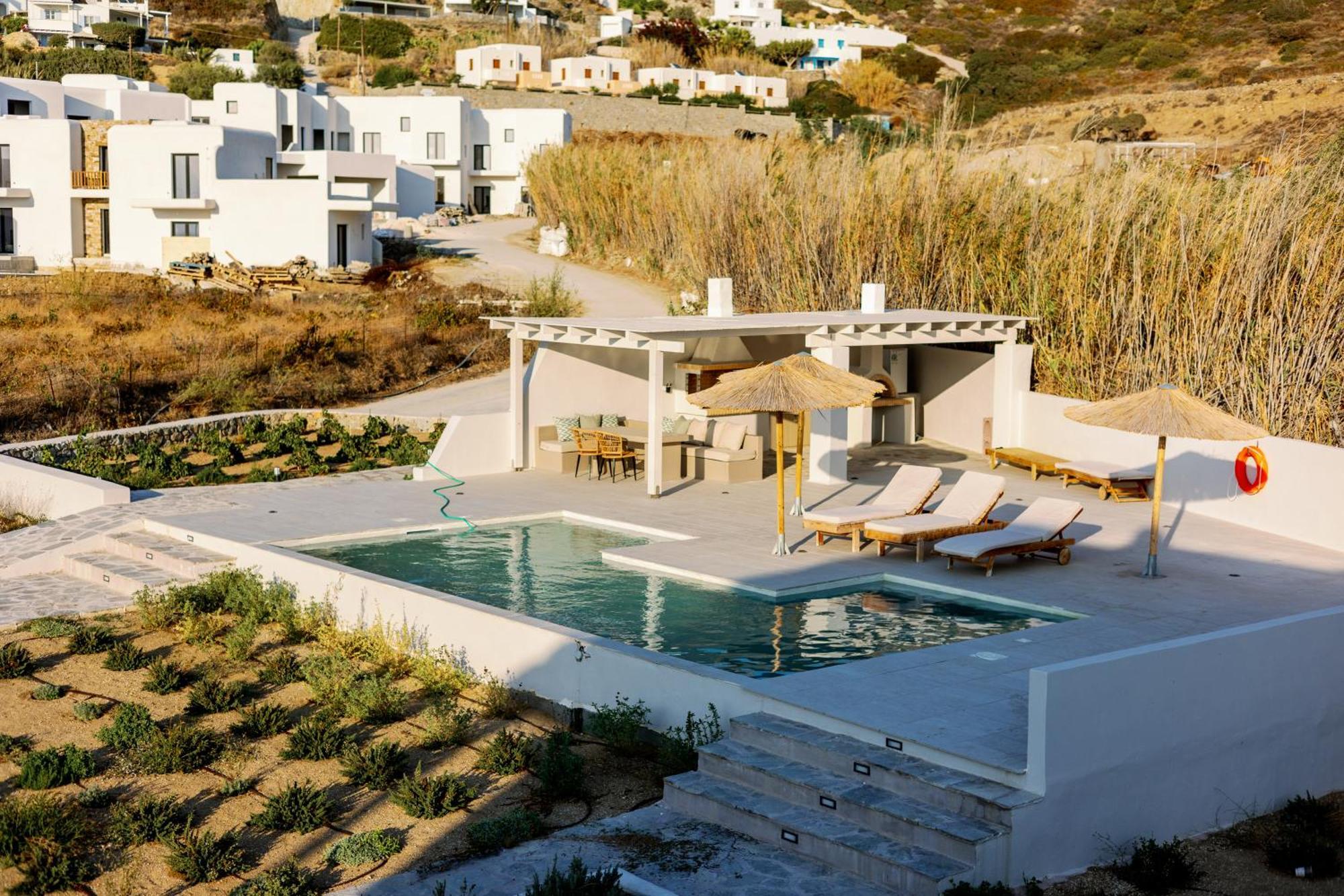 Villa Finest -Seaside Villa With Private Swimming Pool- Mikri Vigla Exterior photo